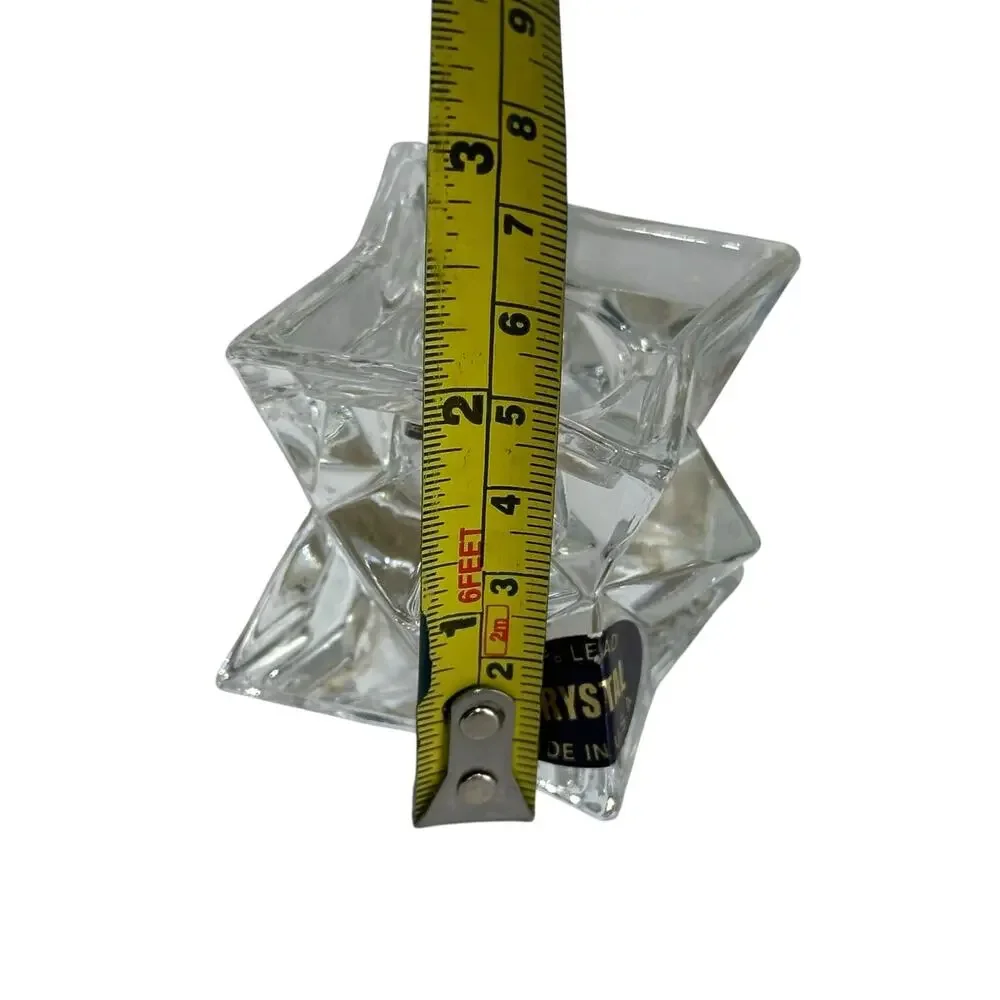 Michael C. Fina 5th Avenue Crystal Candle Holders Set